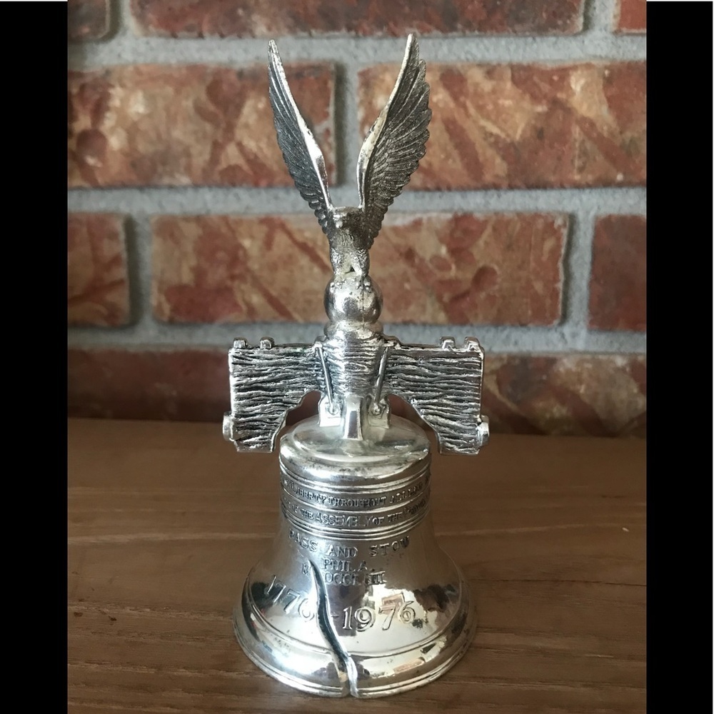 Rare Vintage 1776-1976 Eagle Liberty Bell